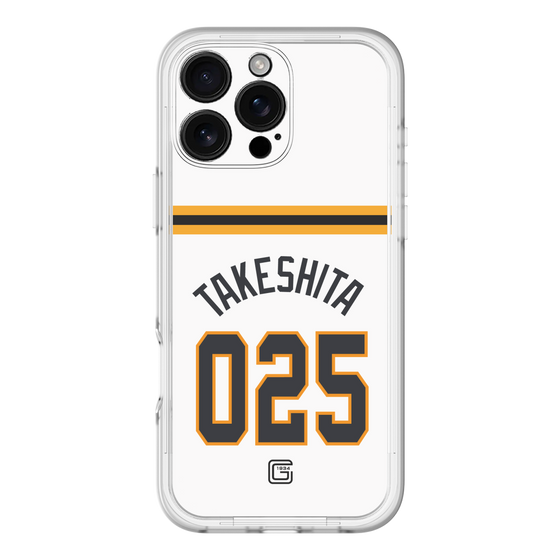 スリムプロテクションプレミアムケース［ 読売ジャイアンツ - #025 TAKESHITA - ホーム ］