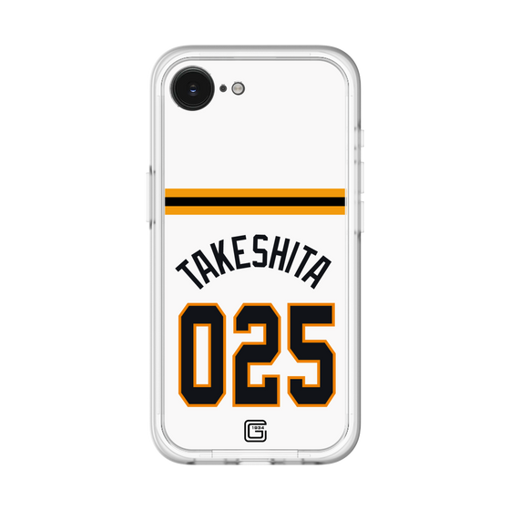 スリムプロテクションプレミアムケース［ 読売ジャイアンツ - #025 TAKESHITA - ホーム ］