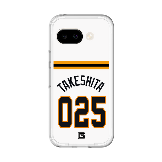 スリムプロテクションプレミアムケース［ 読売ジャイアンツ - #025 TAKESHITA - ホーム ］