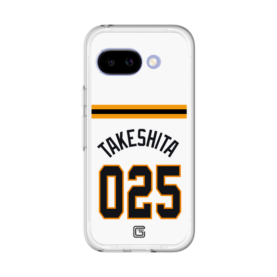 スリムプロテクションプレミアムケース［ 読売ジャイアンツ - #025 TAKESHITA - ホーム ］