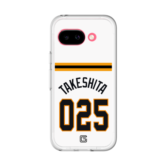 スリムプロテクションプレミアムケース［ 読売ジャイアンツ - #025 TAKESHITA - ホーム ］