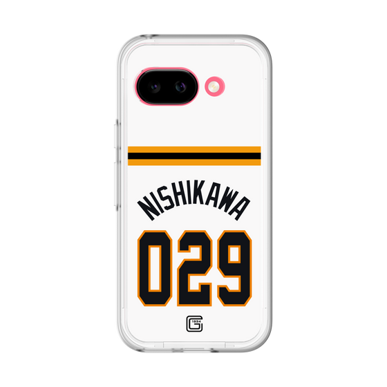 スリムプロテクションプレミアムケース［ 読売ジャイアンツ - #029 NISHIKAWA - ホーム ］