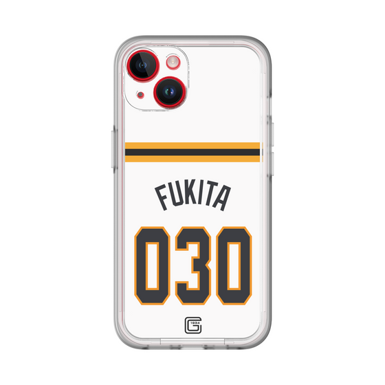 スリムプロテクションプレミアムケース［ 読売ジャイアンツ - #030 FUKITA - ホーム ］