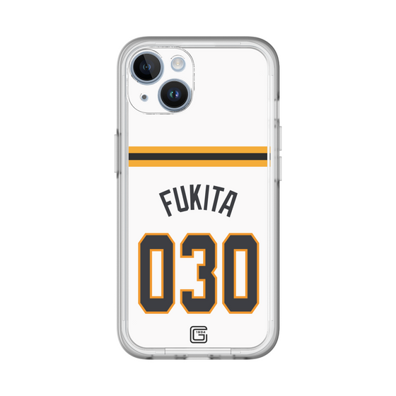 スリムプロテクションプレミアムケース［ 読売ジャイアンツ - #030 FUKITA - ホーム ］