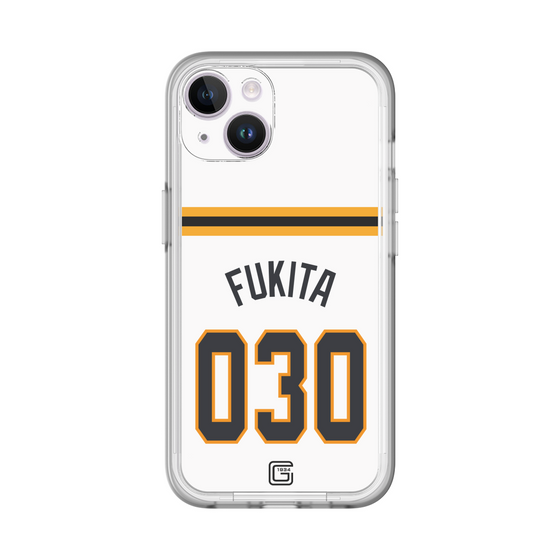 スリムプロテクションプレミアムケース［ 読売ジャイアンツ - #030 FUKITA - ホーム ］