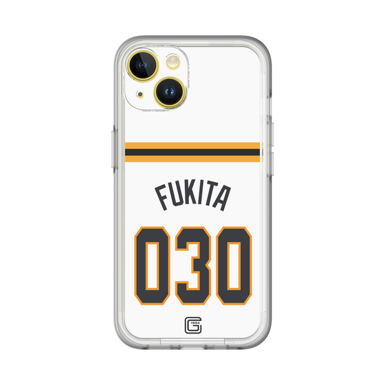 スリムプロテクションプレミアムケース［ 読売ジャイアンツ - #030 FUKITA - ホーム ］