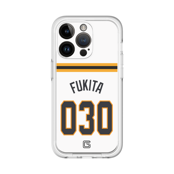 スリムプロテクションプレミアムケース［ 読売ジャイアンツ - #030 FUKITA - ホーム ］