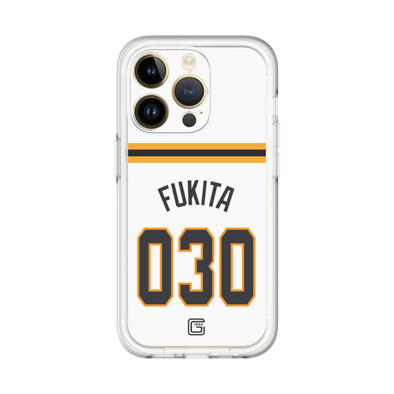 スリムプロテクションプレミアムケース［ 読売ジャイアンツ - #030 FUKITA - ホーム ］