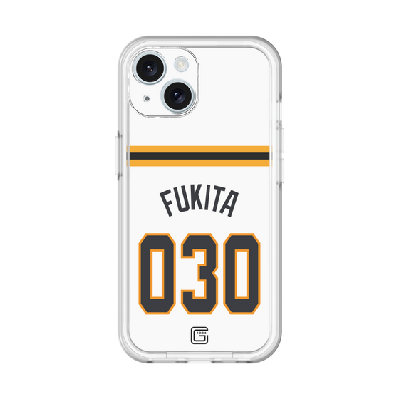 スリムプロテクションプレミアムケース［ 読売ジャイアンツ - #030 FUKITA - ホーム ］