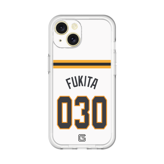 スリムプロテクションプレミアムケース［ 読売ジャイアンツ - #030 FUKITA - ホーム ］