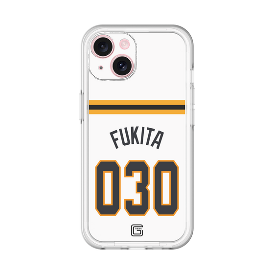 スリムプロテクションプレミアムケース［ 読売ジャイアンツ - #030 FUKITA - ホーム ］