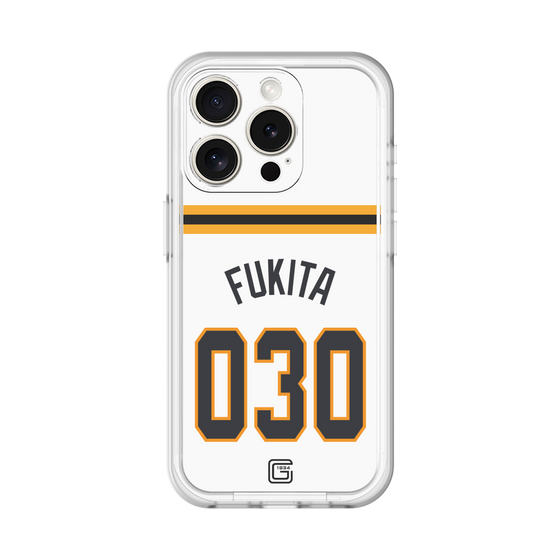 スリムプロテクションプレミアムケース［ 読売ジャイアンツ - #030 FUKITA - ホーム ］