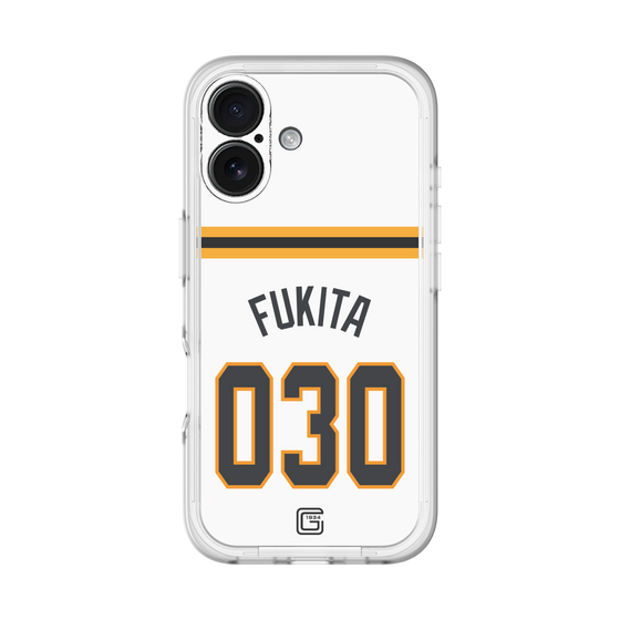 スリムプロテクションプレミアムケース［ 読売ジャイアンツ - #030 FUKITA - ホーム ］