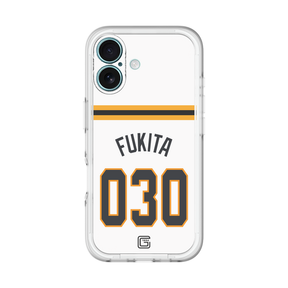 スリムプロテクションプレミアムケース［ 読売ジャイアンツ - #030 FUKITA - ホーム ］