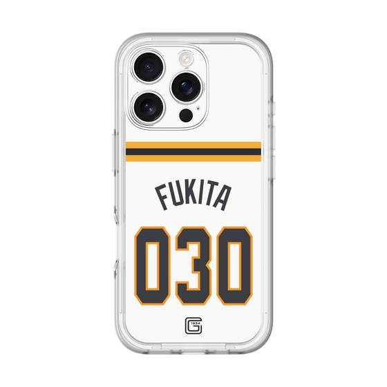 スリムプロテクションプレミアムケース［ 読売ジャイアンツ - #030 FUKITA - ホーム ］