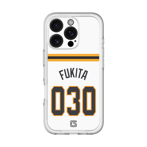 スリムプロテクションプレミアムケース［ 読売ジャイアンツ - #030 FUKITA - ホーム ］