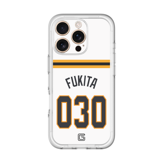 スリムプロテクションプレミアムケース［ 読売ジャイアンツ - #030 FUKITA - ホーム ］