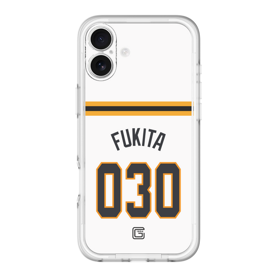 スリムプロテクションプレミアムケース［ 読売ジャイアンツ - #030 FUKITA - ホーム ］