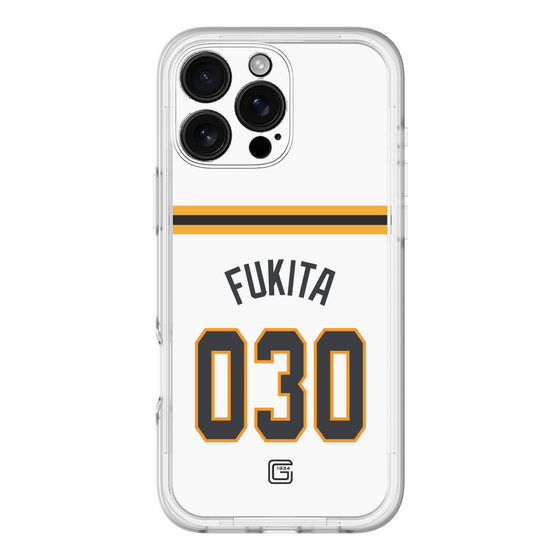 スリムプロテクションプレミアムケース［ 読売ジャイアンツ - #030 FUKITA - ホーム ］