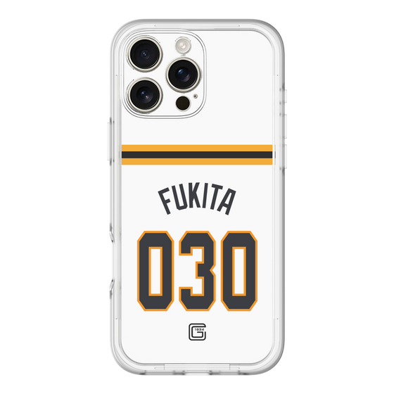 スリムプロテクションプレミアムケース［ 読売ジャイアンツ - #030 FUKITA - ホーム ］