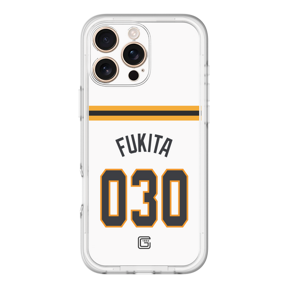 スリムプロテクションプレミアムケース［ 読売ジャイアンツ - #030 FUKITA - ホーム ］