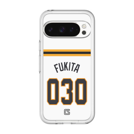 スリムプロテクションプレミアムケース［ 読売ジャイアンツ - #030 FUKITA - ホーム ］