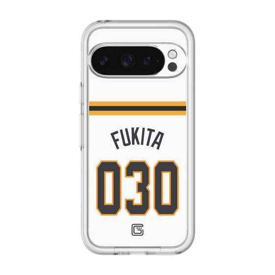 スリムプロテクションプレミアムケース［ 読売ジャイアンツ - #030 FUKITA - ホーム ］
