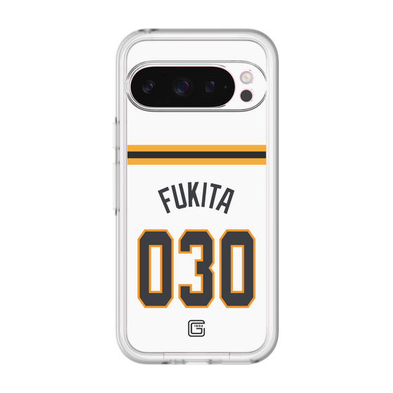 スリムプロテクションプレミアムケース［ 読売ジャイアンツ - #030 FUKITA - ホーム ］