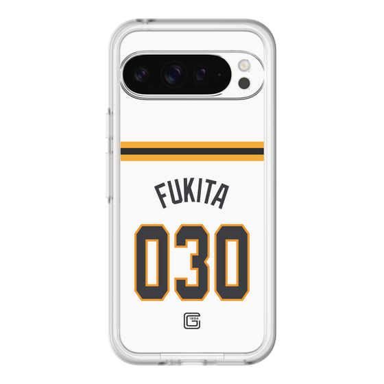 スリムプロテクションプレミアムケース［ 読売ジャイアンツ - #030 FUKITA - ホーム ］
