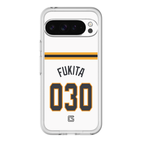 スリムプロテクションプレミアムケース［ 読売ジャイアンツ - #030 FUKITA - ホーム ］