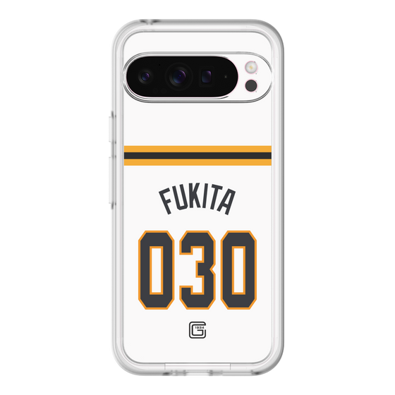 スリムプロテクションプレミアムケース［ 読売ジャイアンツ - #030 FUKITA - ホーム ］