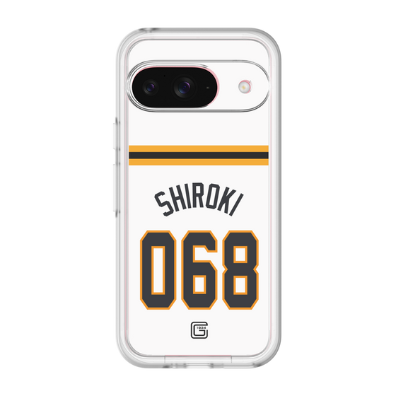 スリムプロテクションプレミアムケース［ 読売ジャイアンツ - #068 SHIROKI - ホーム ］