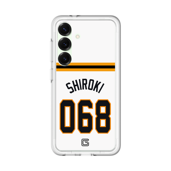 スリムプロテクションプレミアムケース［ 読売ジャイアンツ - #068 SHIROKI - ホーム ］
