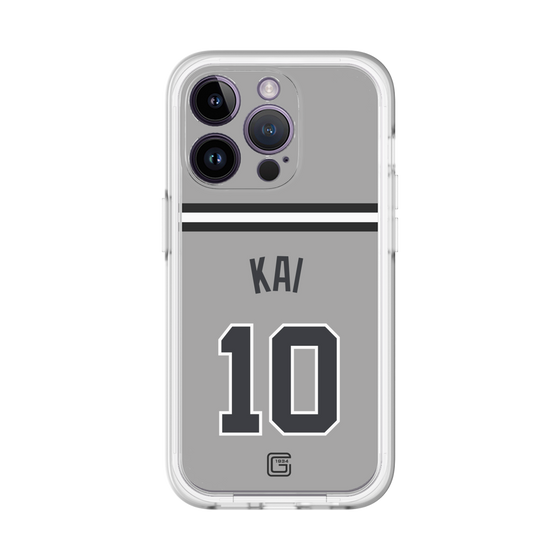 スリムプロテクションプレミアムケース［ 読売ジャイアンツ - #10 KAI - ビジター ］