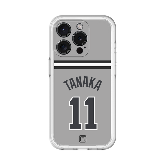 スリムプロテクションプレミアムケース［ 読売ジャイアンツ - #11 TANAKA - ビジター ］