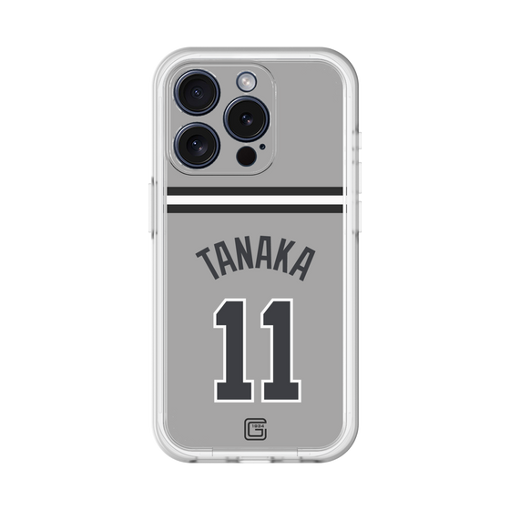 スリムプロテクションプレミアムケース［ 読売ジャイアンツ - #11 TANAKA - ビジター ］