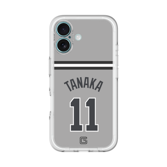 スリムプロテクションプレミアムケース［ 読売ジャイアンツ - #11 TANAKA - ビジター ］