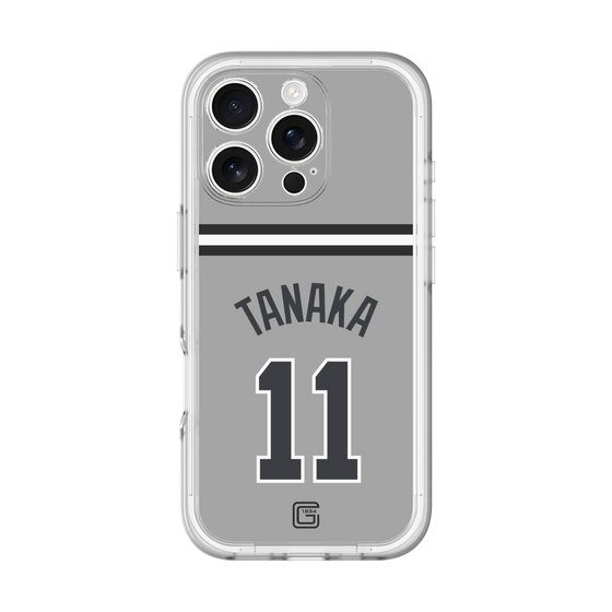 スリムプロテクションプレミアムケース［ 読売ジャイアンツ - #11 TANAKA - ビジター ］