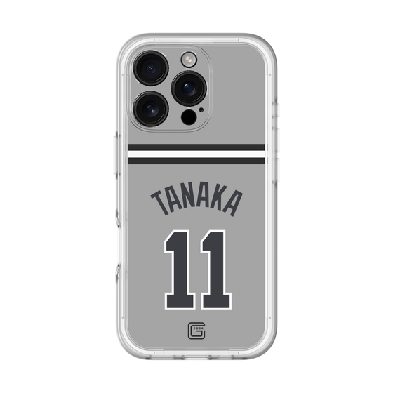 スリムプロテクションプレミアムケース［ 読売ジャイアンツ - #11 TANAKA - ビジター ］