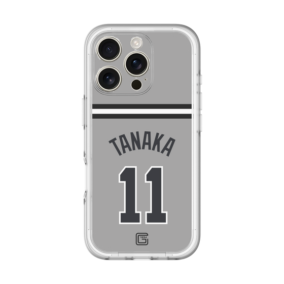 スリムプロテクションプレミアムケース［ 読売ジャイアンツ - #11 TANAKA - ビジター ］