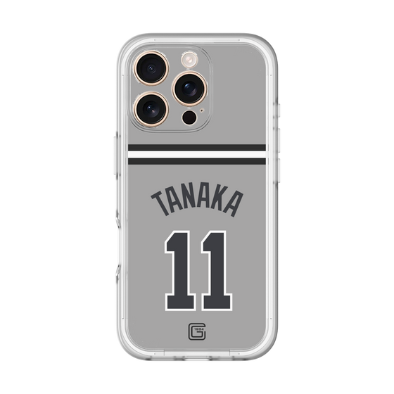 スリムプロテクションプレミアムケース［ 読売ジャイアンツ - #11 TANAKA - ビジター ］