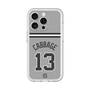 スリムプロテクションプレミアムケース［ 読売ジャイアンツ - #13 CABBAGE - ビジター ］
