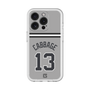 スリムプロテクションプレミアムケース［ 読売ジャイアンツ - #13 CABBAGE - ビジター ］