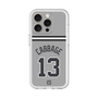 スリムプロテクションプレミアムケース［ 読売ジャイアンツ - #13 CABBAGE - ビジター ］