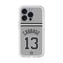 スリムプロテクションプレミアムケース［ 読売ジャイアンツ - #13 CABBAGE - ビジター ］