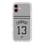 スリムプロテクションプレミアムケース［ 読売ジャイアンツ - #13 CABBAGE - ビジター ］