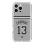 スリムプロテクションプレミアムケース［ 読売ジャイアンツ - #13 CABBAGE - ビジター ］