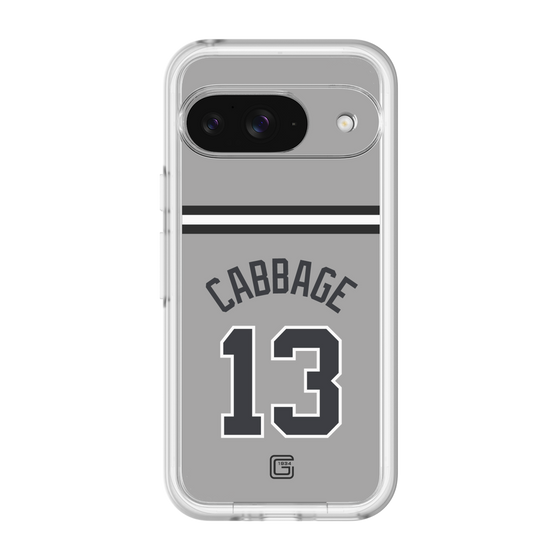 スリムプロテクションプレミアムケース［ 読売ジャイアンツ - #13 CABBAGE - ビジター ］