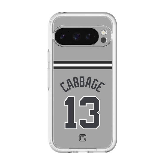 スリムプロテクションプレミアムケース［ 読売ジャイアンツ - #13 CABBAGE - ビジター ］