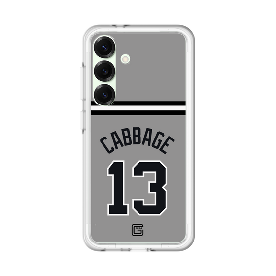 スリムプロテクションプレミアムケース［ 読売ジャイアンツ - #13 CABBAGE - ビジター ］